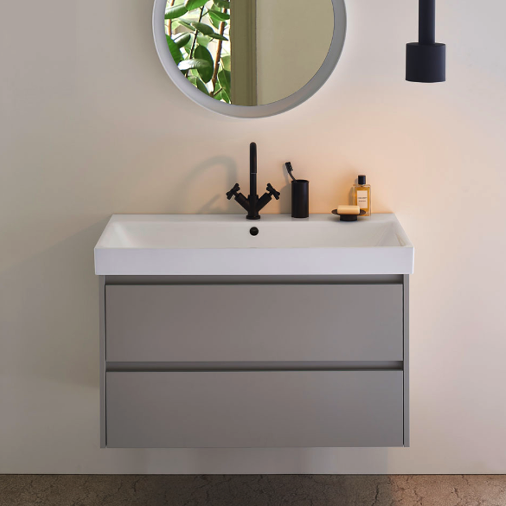 GSI Nubes X 100 x 50 Single Wall Mounted Basin ( Gloss White )