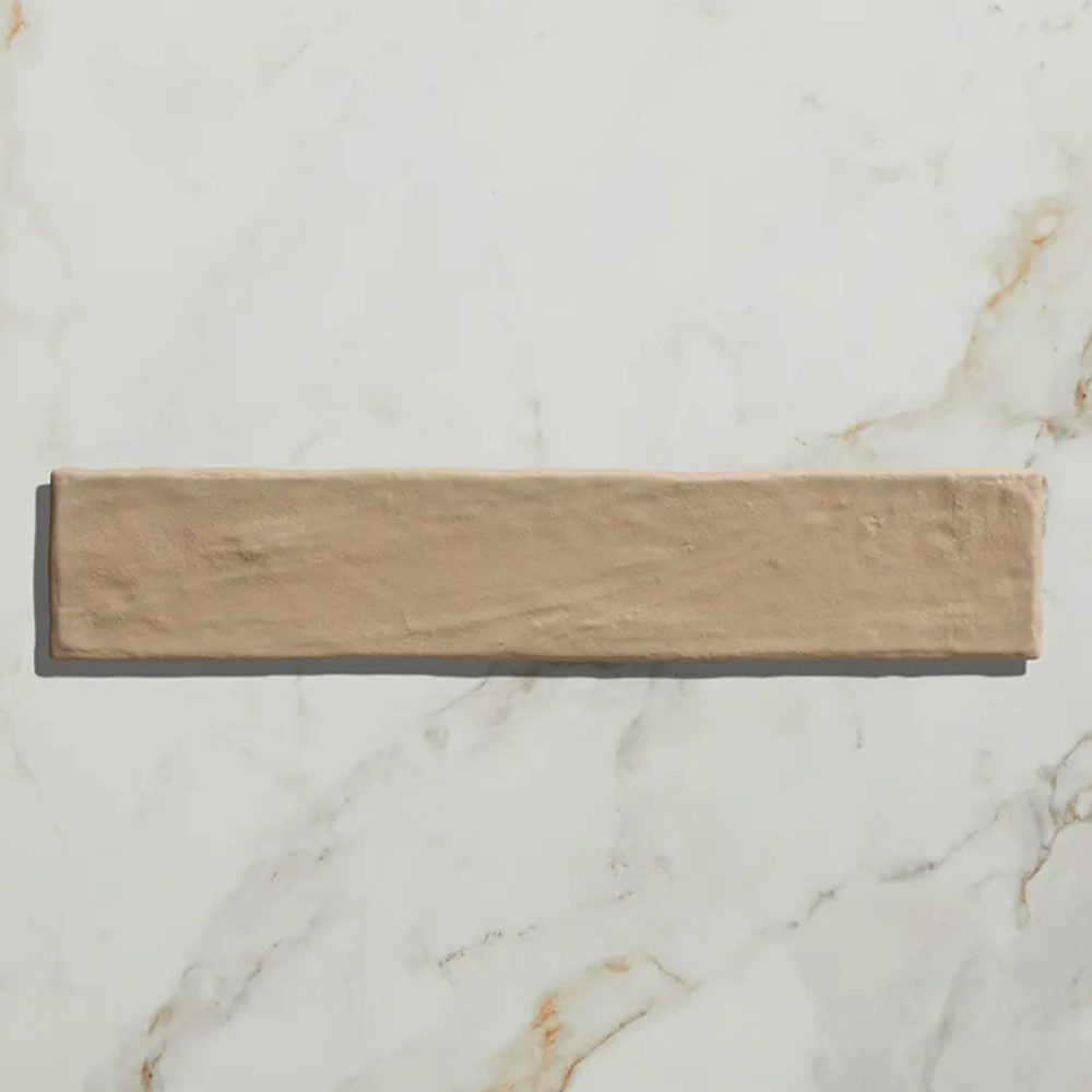 Wooden strip on a marble surface