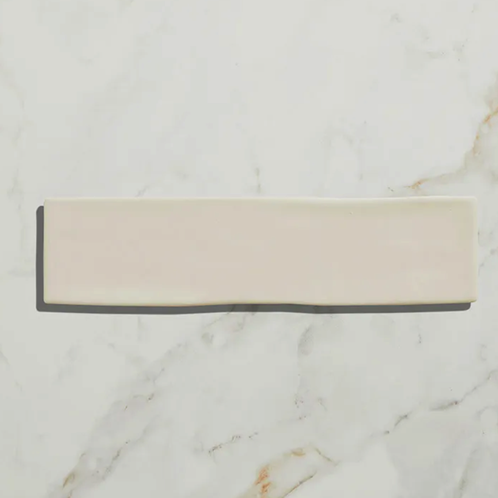 Ca'Pietra Fondant Ceramic 30 x 7.5cm cream