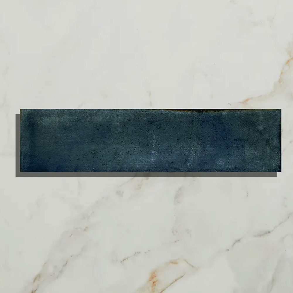 Ca'Pietra Foundry Porcelain 6 x 25cm blue 2