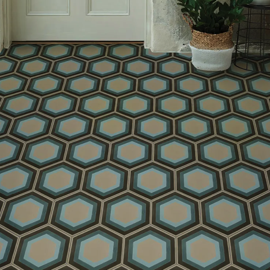 Ca'Pietra Patisserie Porcelain Tile 23 x 20cm  blue