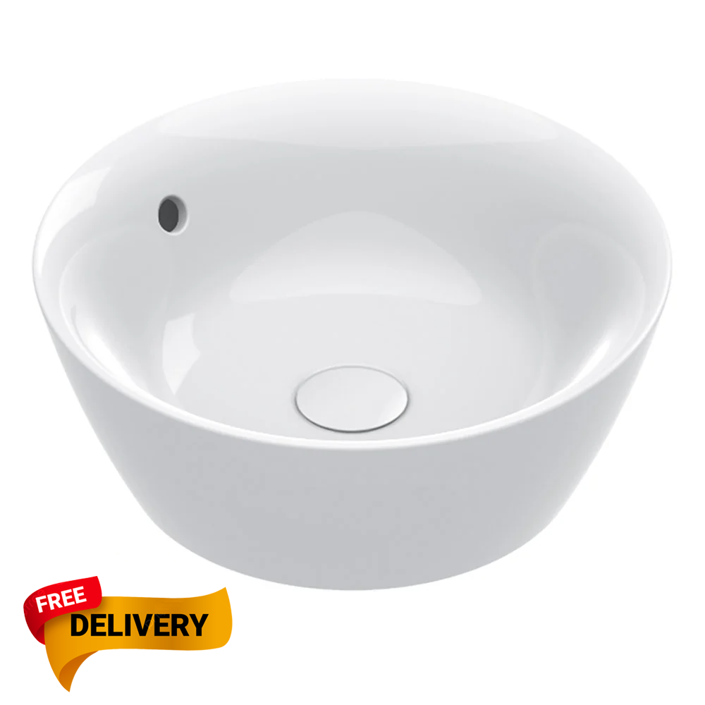 Catalano Italy 42 Countertop Basin 420x160mm Glossy White