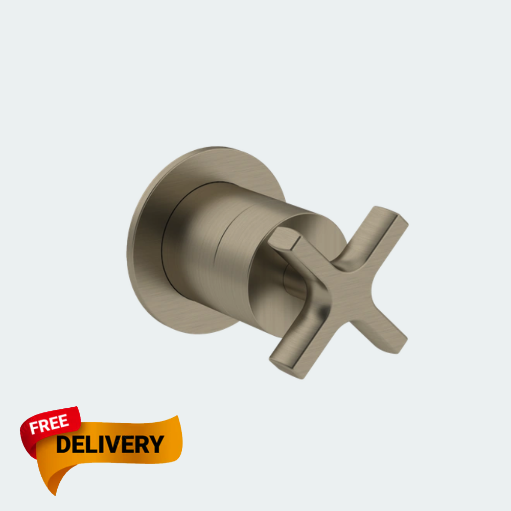 Coalbook Bank Wall mounted 2-way diverter BA2007 nickel