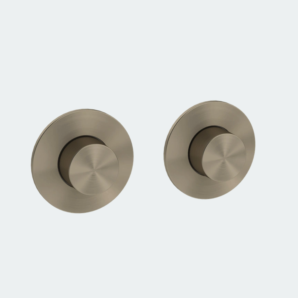 Coalbook Dual Flush Button Cistern Set CO7200 nickel