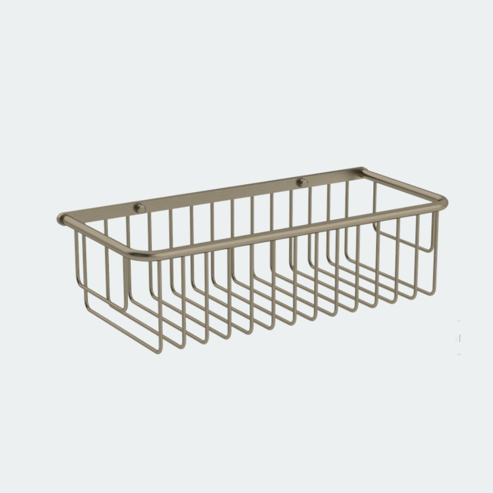 Coalbook Soap Basket Rectangular DO7004BN( 4 Colours Available ) nickel