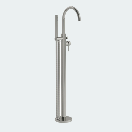 Coalbrook Domo Freestanding Bath Shower Mixer Curved Spout DO2009 chrome