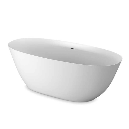 EmporioBagno Laghi Matt White Surface Freestanding Stone Bath 2