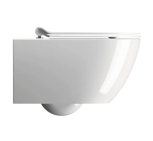 GSI Pura 55 Rimless Wall Hung Toilet & Soft Close Seat