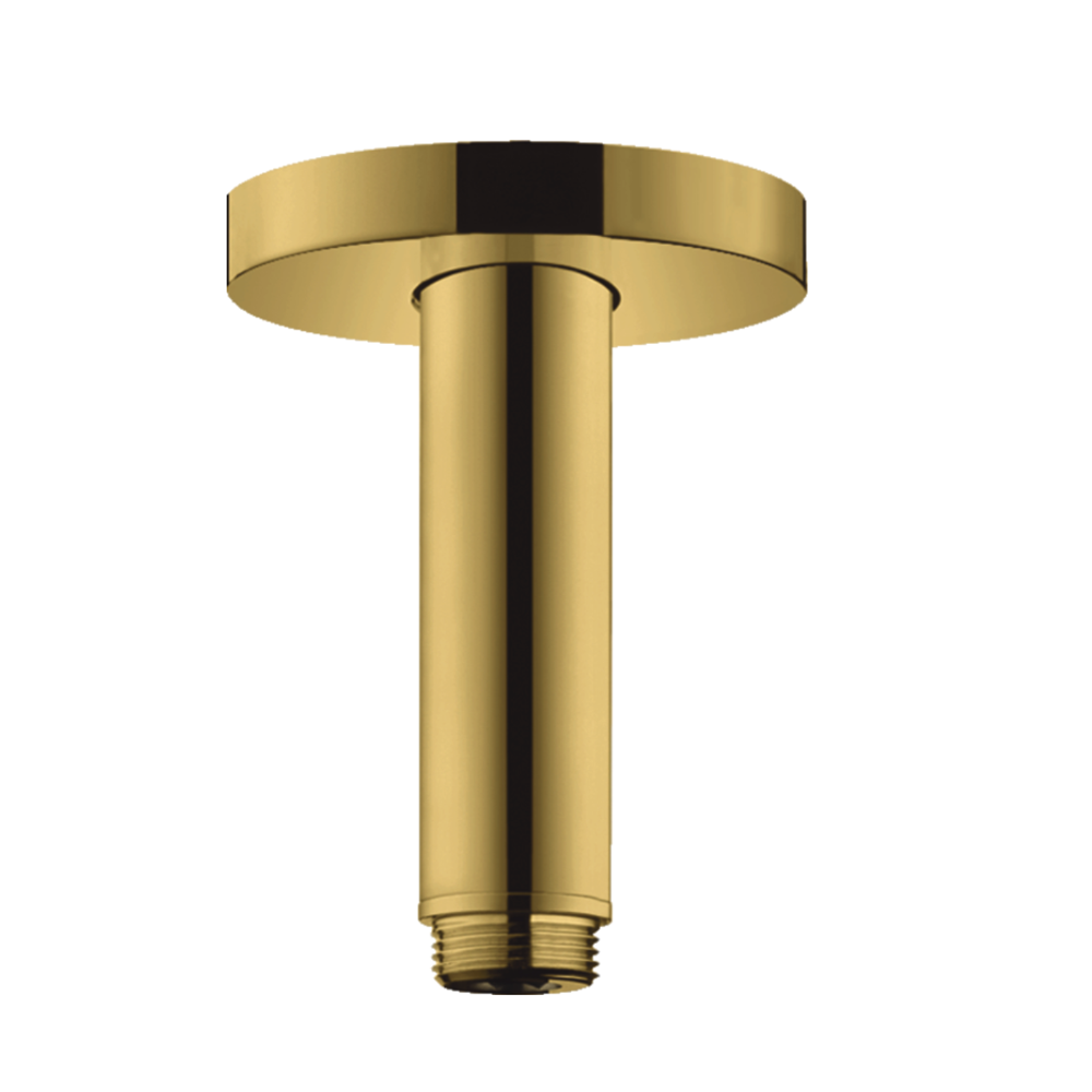 Hansgrohe Ceiling connector S 100 mm 10cm gold