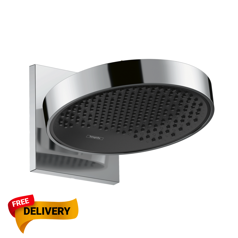 Hansgrohe Rainfinity Overhead shower 250 1jet EcoSmart 9 l/min with wall connector