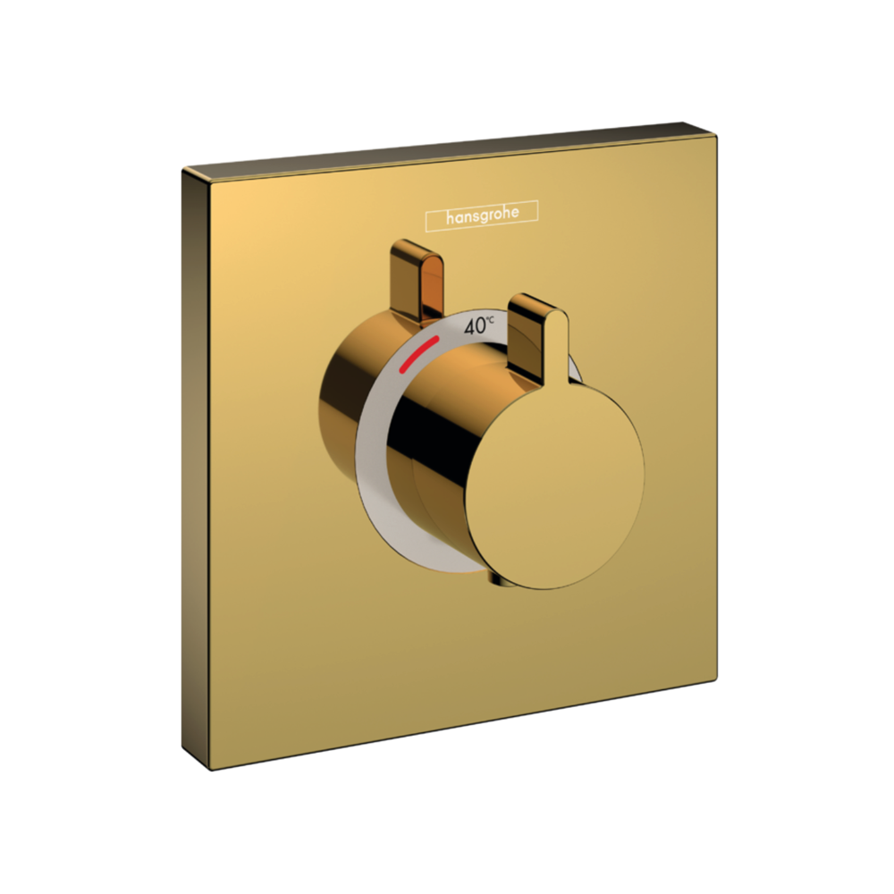 Hansgrohe ShowerSelect Thermostatic mixer HighFlow for concealed installation gold