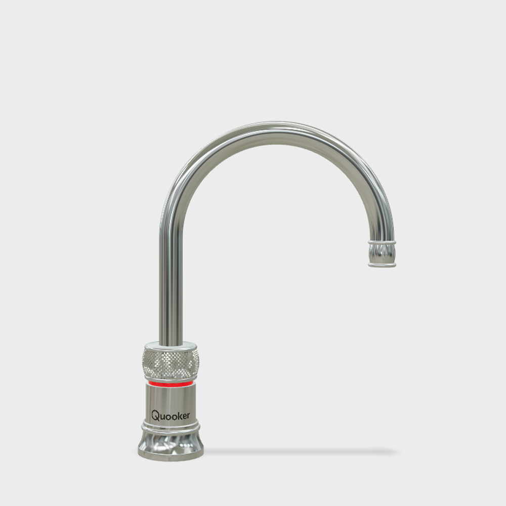 Quooker Classic Nordic Single Round  Stand-alone Boling Water Tap chrome