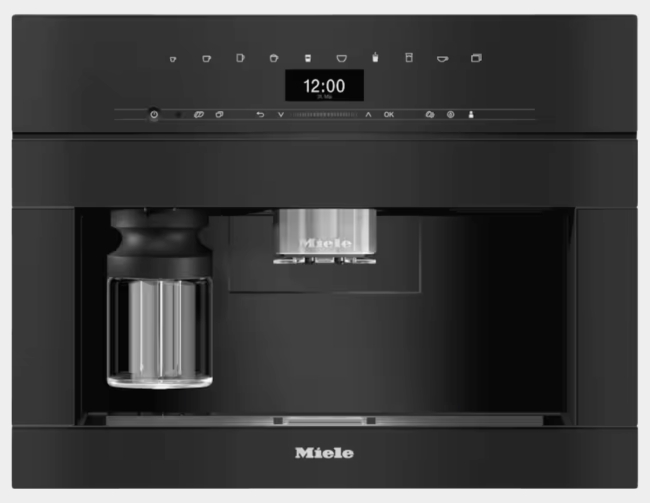 Miele CVA 7440 Stainless steel Clean Steel Built-in Coffee Machine
