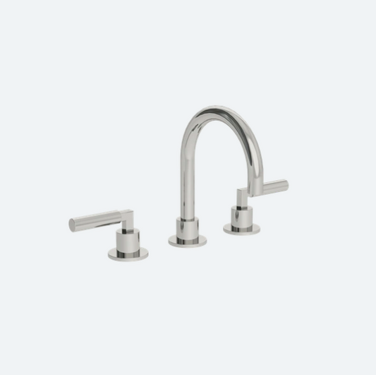 Coalbook Zurich 3th Deck Mounted Basin Mixer Round Swivel Spout ZU1016