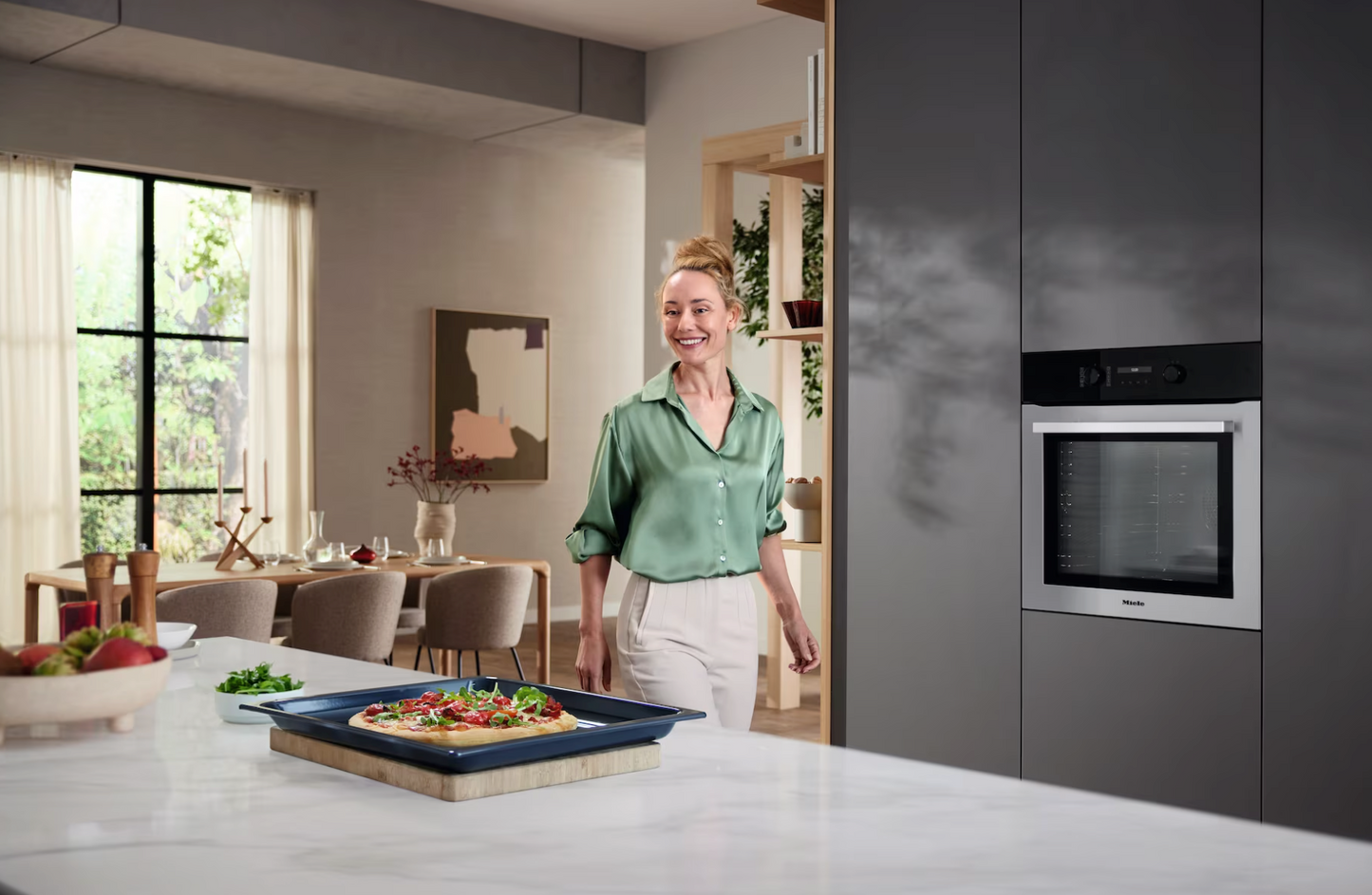 Miele H2761 BP Stainless steel/Clean Steel Oven