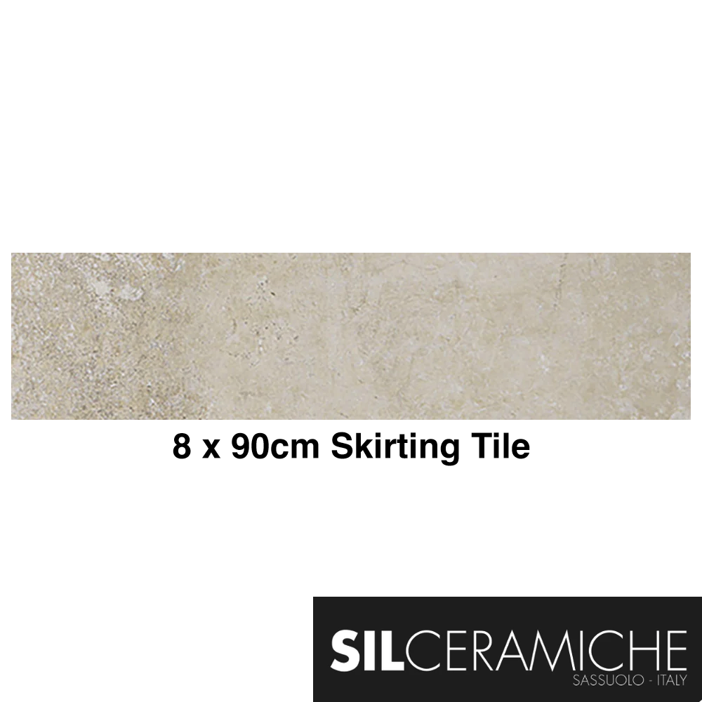 Sil Ceramiche Languedoc Skirting Tile 10mm 8 x 90 cm