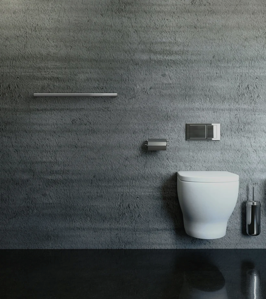 Warmup Burdock Electric Square Single Bar Heated Towel Rail 3