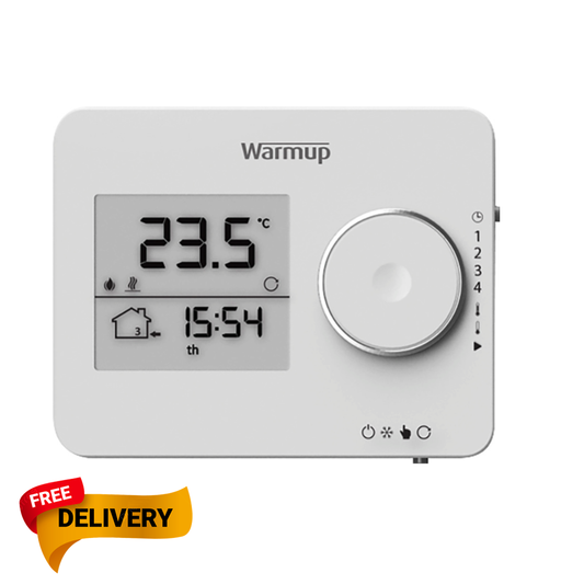 Warmup Tempo Programmable Thermostatt white