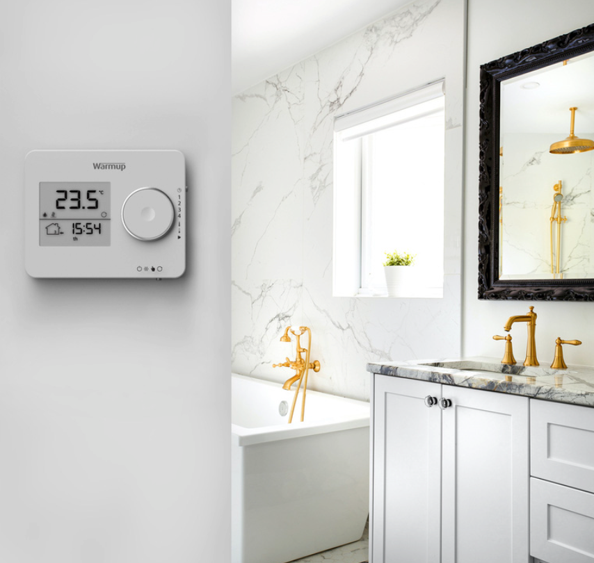 Warmup Tempo Programmable Thermostatt white 2