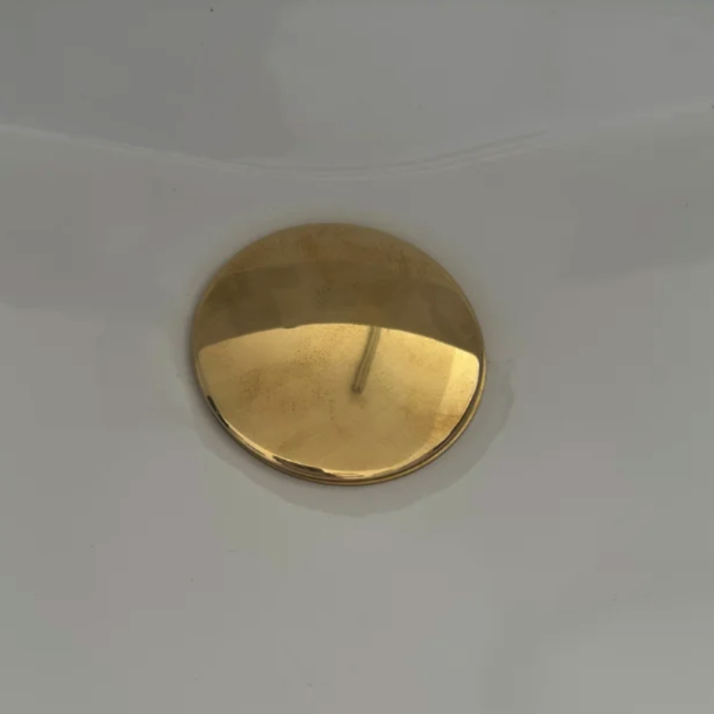 Whitebirk Sink Company 1.25″ Universal Push Waste ( Polished Brass ) 2