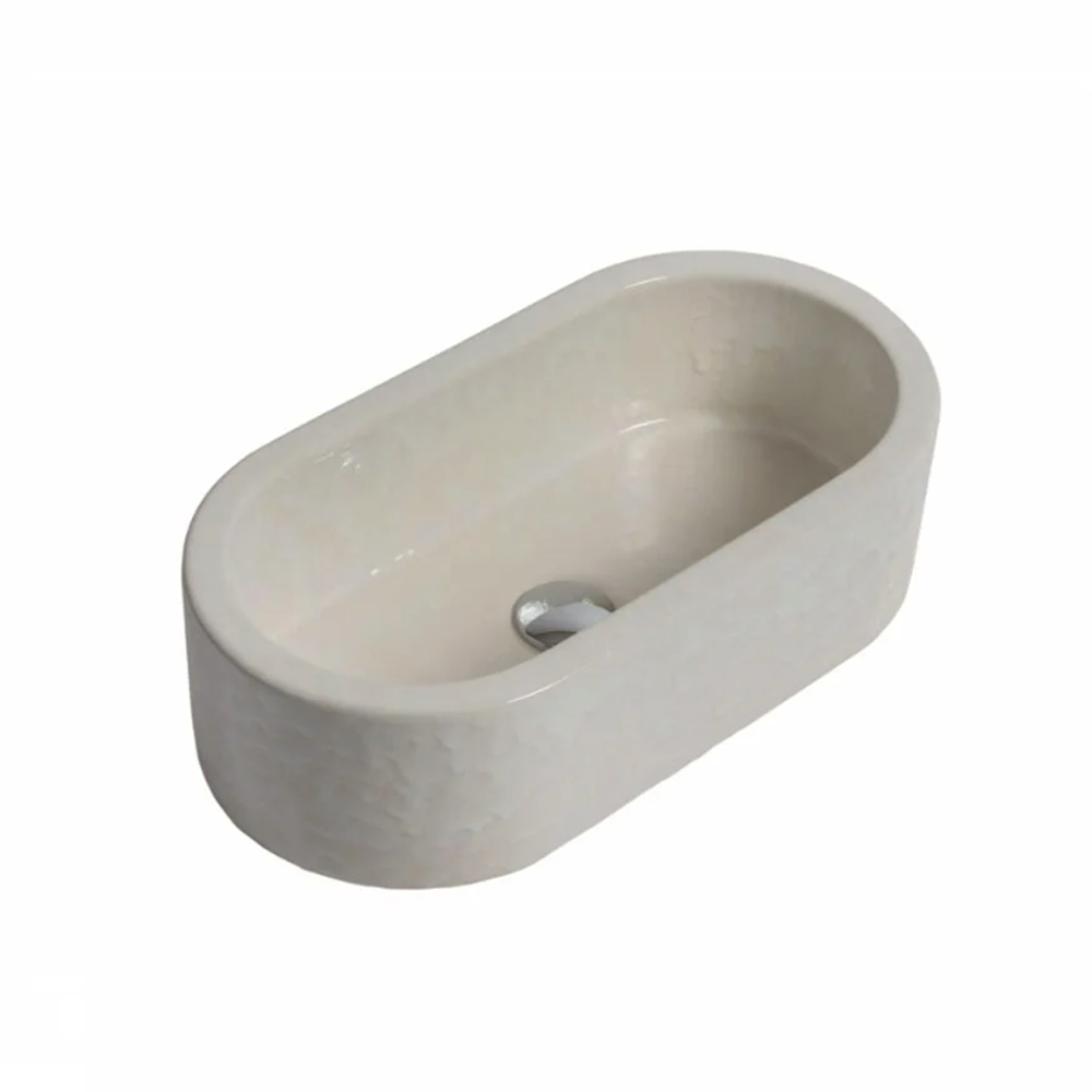 Whitebirk Sink Company Eden Bathroom Basin 520 x 270 x 150mm white matt
