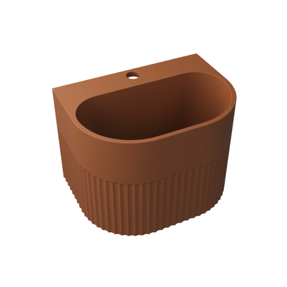 Whitebirk Sink Company Kournos Sink 420 x 300 x 300mm brown orange