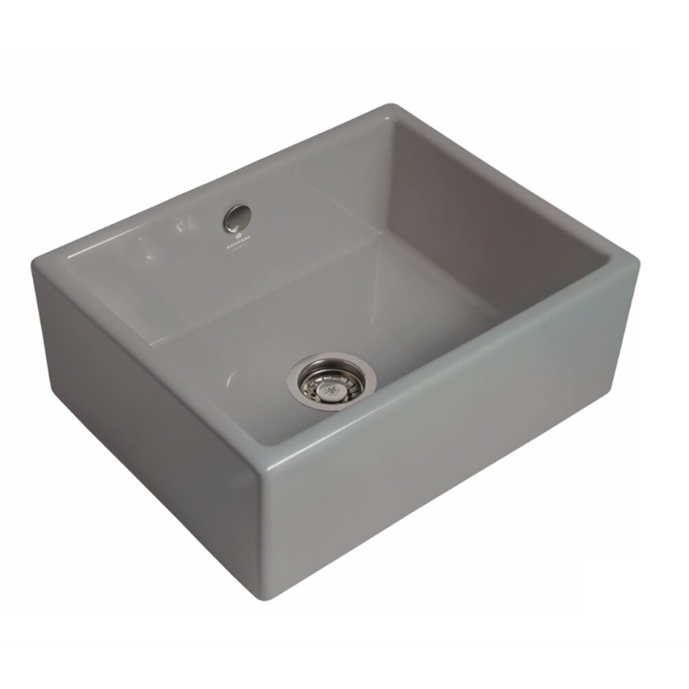 Whitebirk Sink Company Mellor Farmhouse Sink 595x465x230mm grey gloss