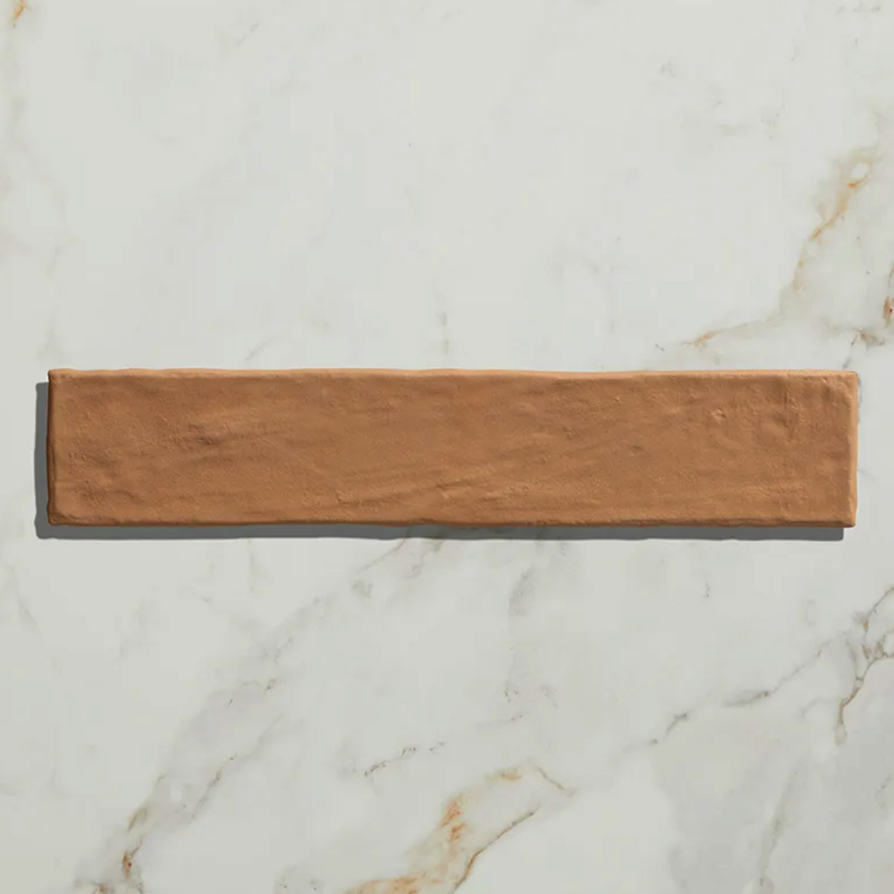 Wooden strip on a marble surface