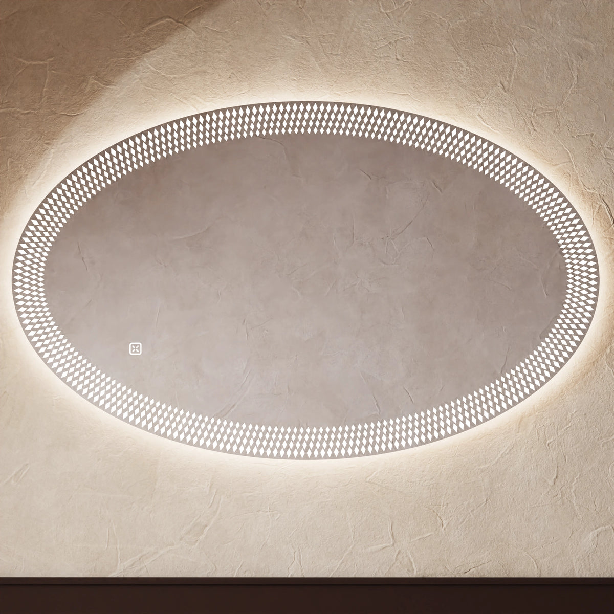 Crosswater Canvass Illuminated Mirror 900 x 500mm
