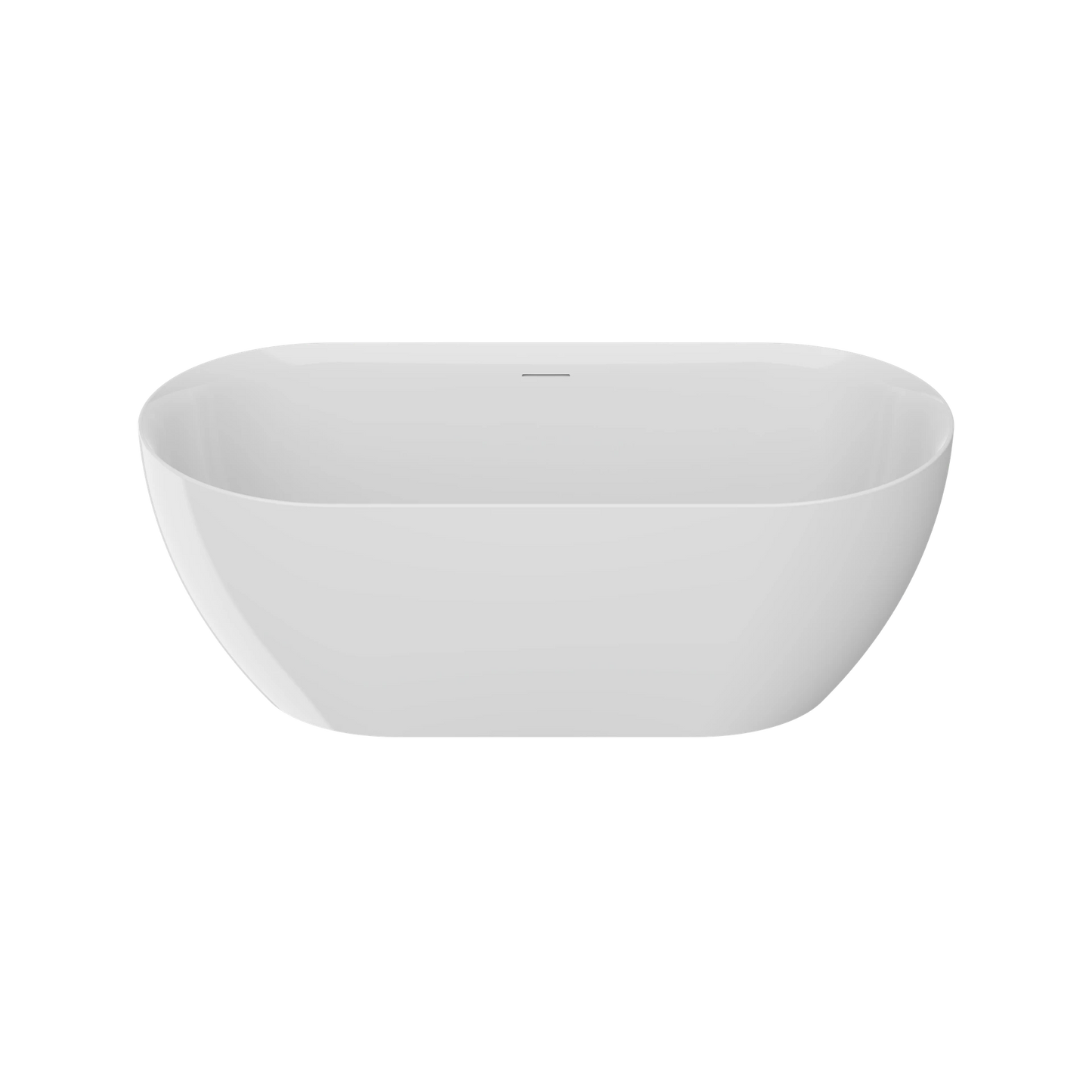 Crosswater Formoso freestanding bath in gloss white, grande 1690 x 800 mm