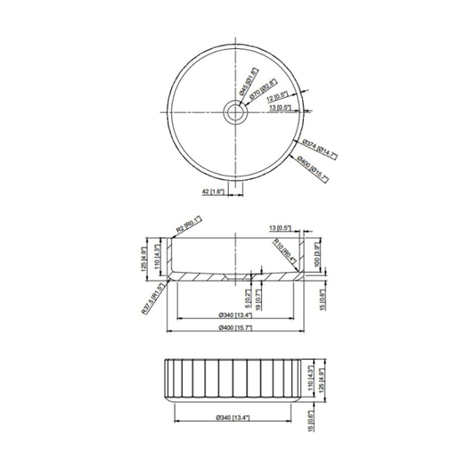 Whitebirk Sink Company Chania Kréte Bathroom Basin Sink