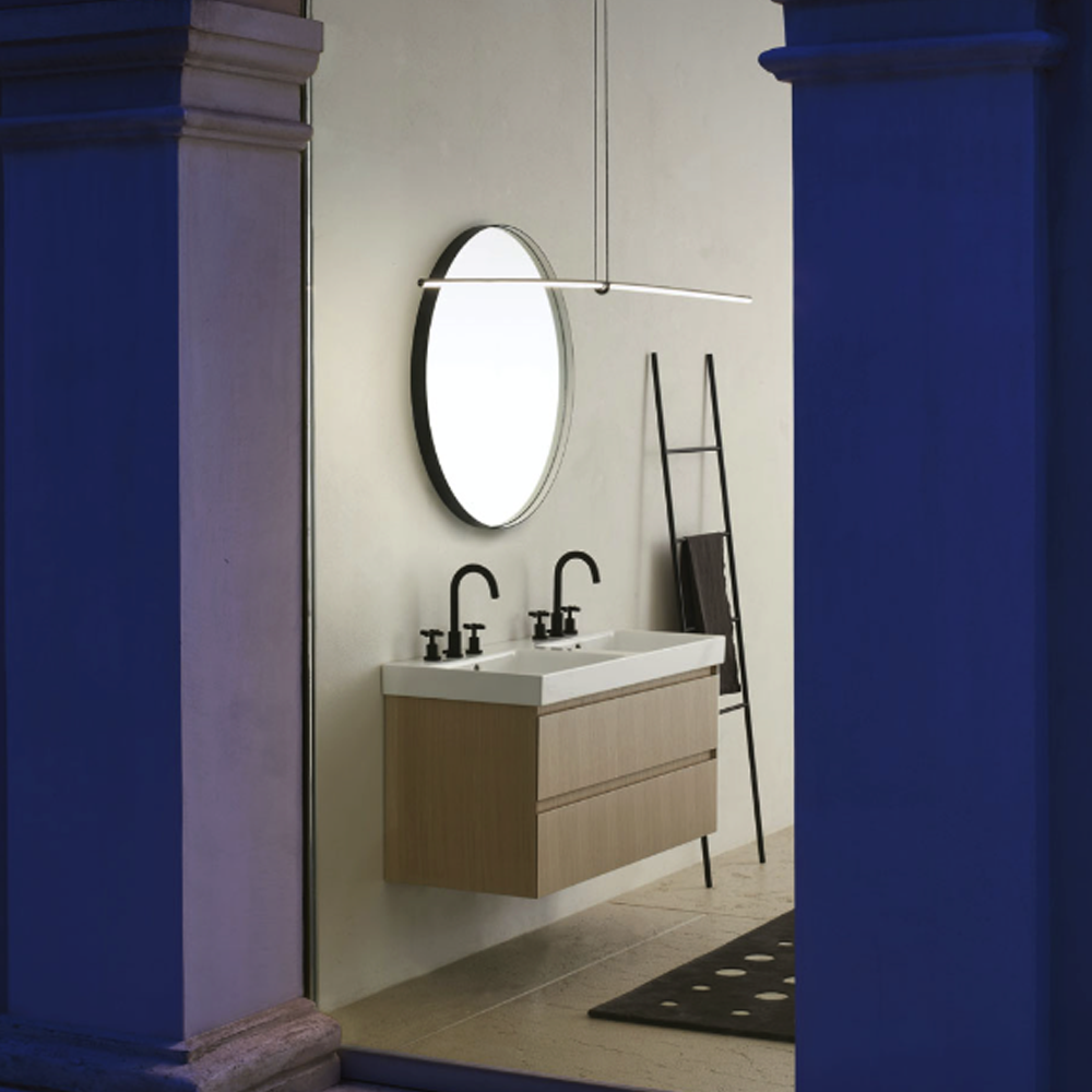 GSI Nubes X 120 x 50 Double Wall Mounted Basin