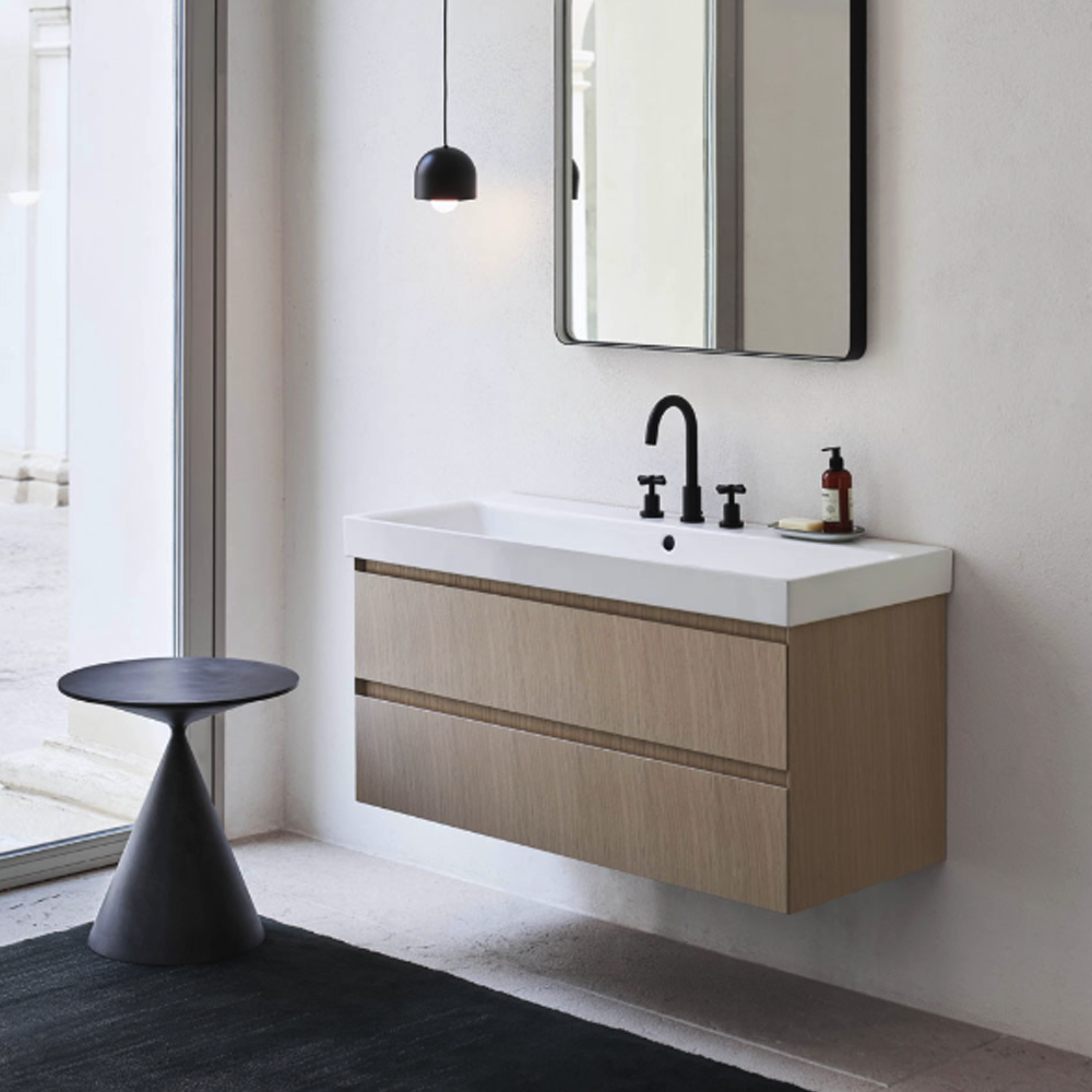 GSI Nubes X 120 x 50 Single Wall Mounted Basin