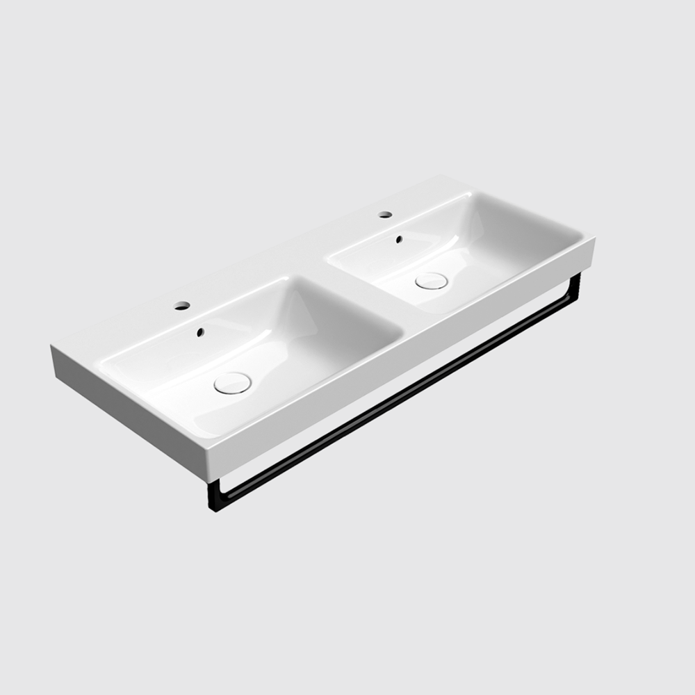 GSI Nubes X 120 x 50 Double Wall Mounted Basin