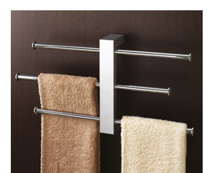 Origins Living Bridge Towel Rail Set Wall Mounted in Chrome
