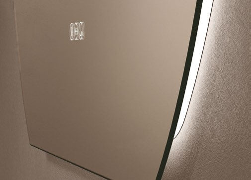 Origins Living Claris Round Cut LED Mirror detail