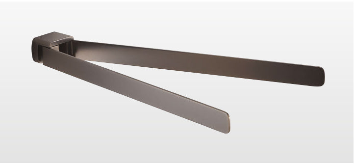 Origins Living Pirenei Double Swing Towel Rail in Gunmetal