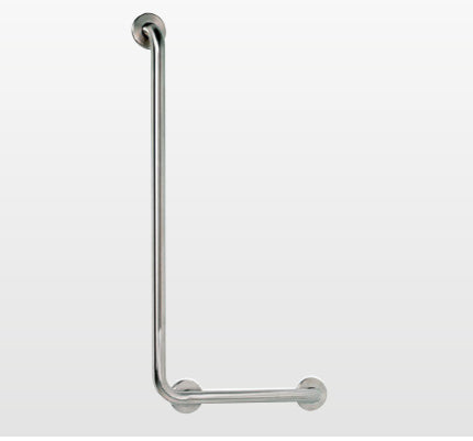 Origins Living Safety Wall Bar 90 Right in Brushed Stainless Steel