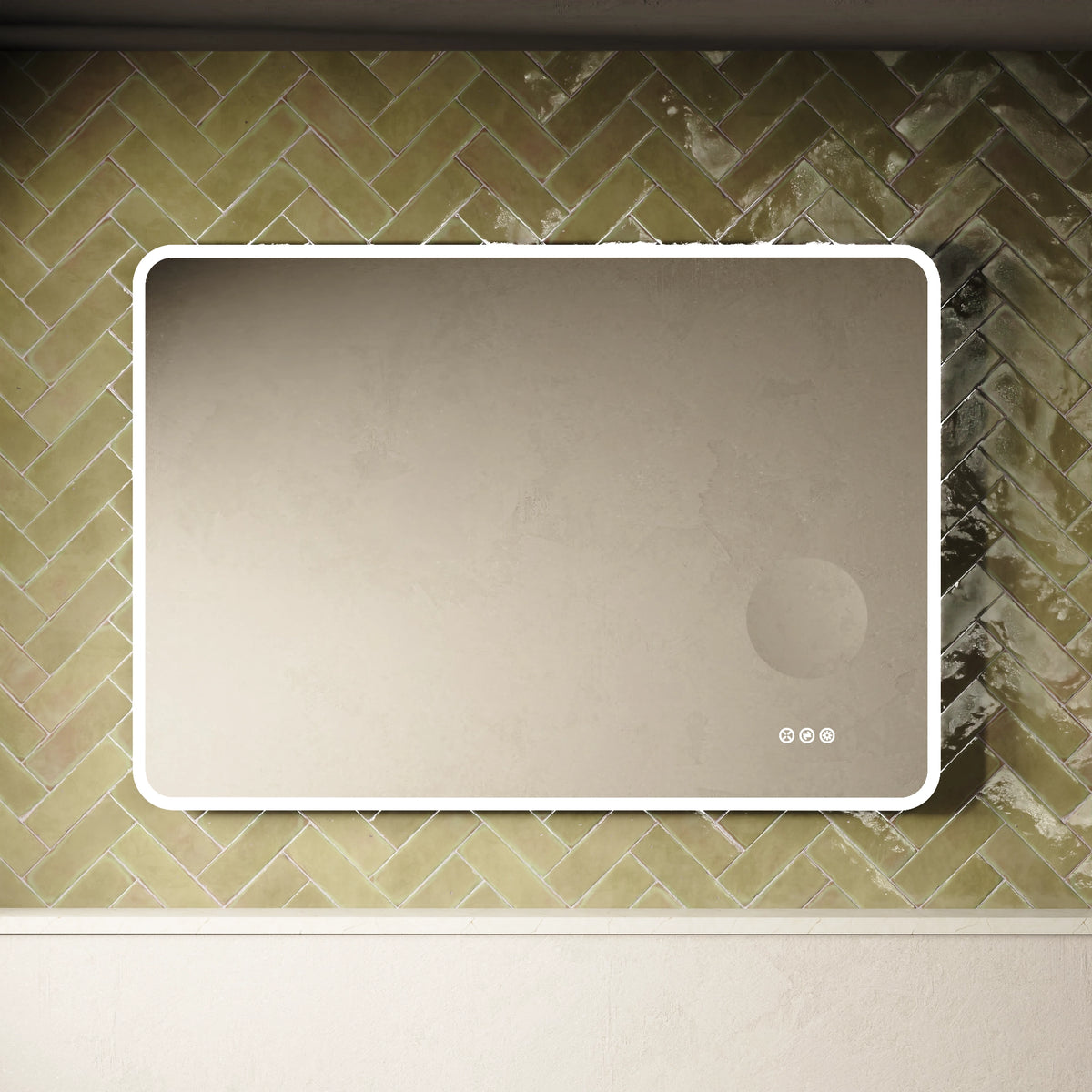 Crosswater Svelte Illuminated Mirror 1000 x 700mm