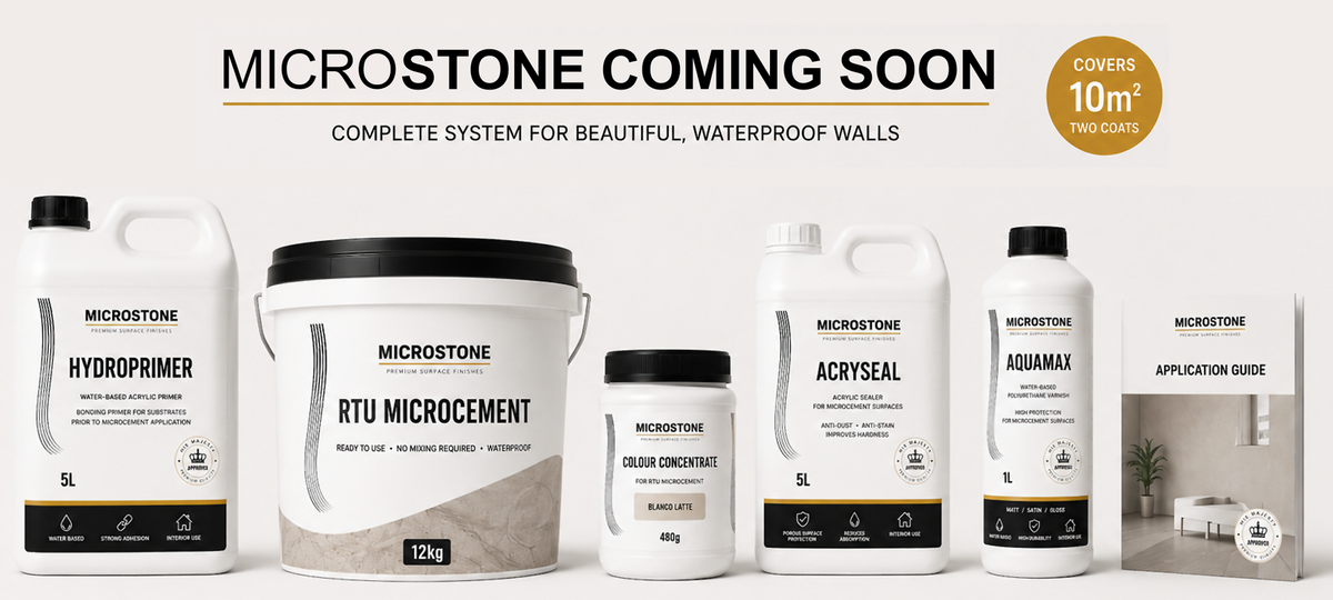 Microstone RTU Microcement Is Coming to Home of Clay