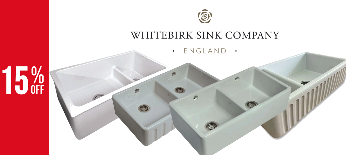 Exciting Limited Time Sale on Whitebirk Kitchen Sinks! 15%