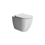 GSI Pura 55 rimless back to wall WC in matt white