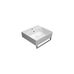 GSI Kube X 50 x 47 basin in gloss white