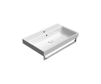 GSI Nubes 80 x 50 basin in gloss white