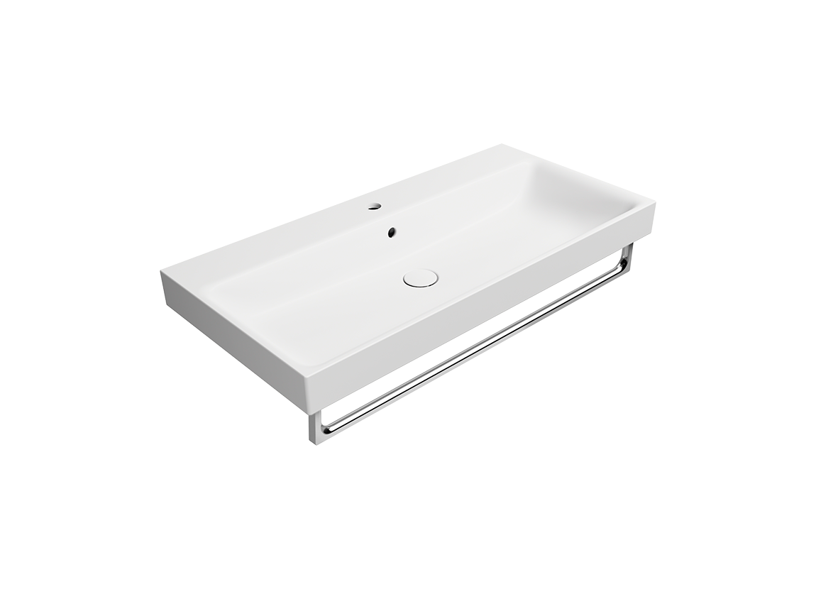 GSI Nubes 100 x 50 basin in matt white