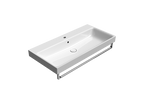 GSI Nubes 100 x 50 basin in gloss white