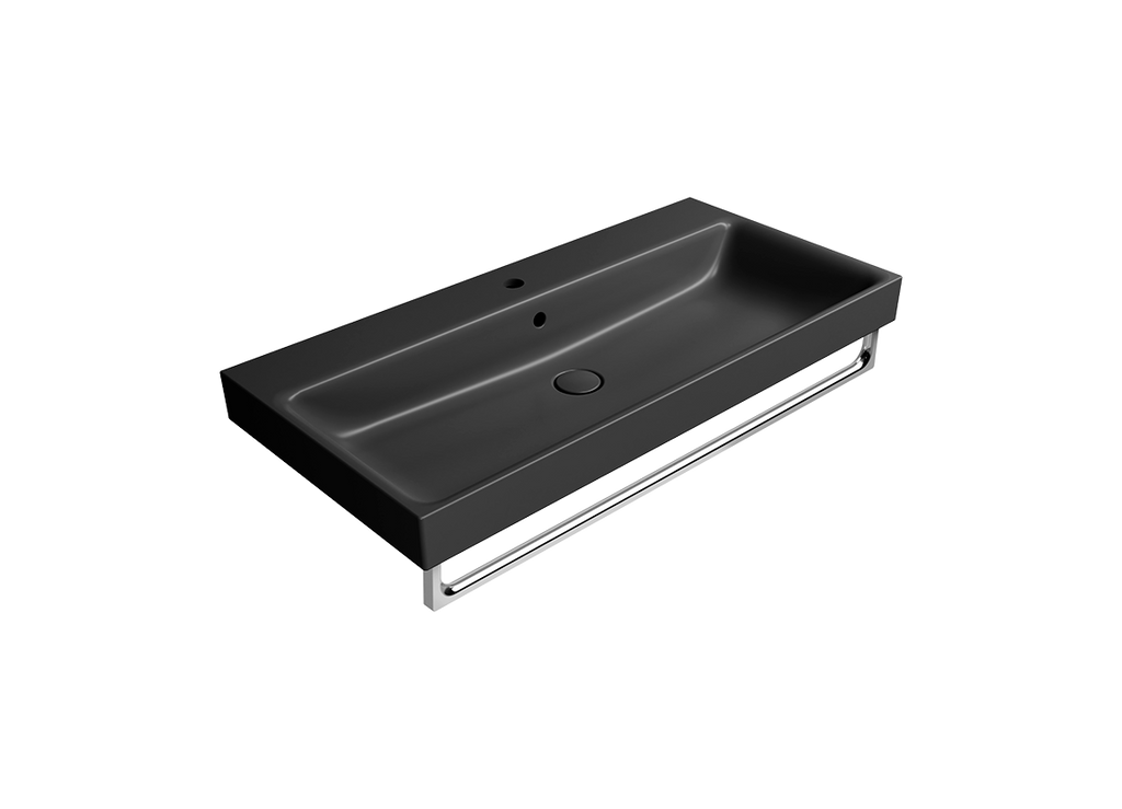 GSI Nubes 100 x 50 basin in matt ardesia