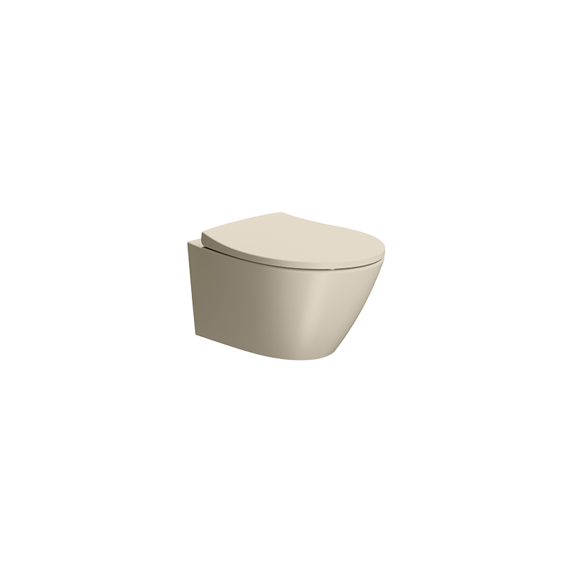 GSI Modo 52 wall hung WC in matt creta