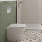 Geberit Back-to-Wall 4-in-1 Pack with Selnova Rimless Pan