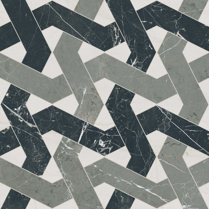 ABK Sensi Fantasy Decorative Marble Zigzag colour swatch